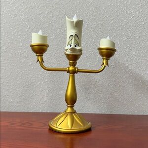 Gold Candelabra Figurine
